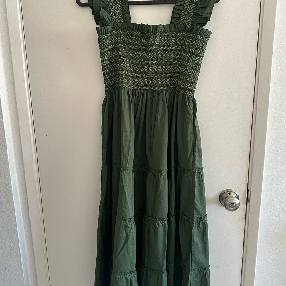 Hill house Nap Dress - green. NWOT
